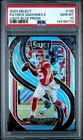 2024 Panini Select 120 Patrick Mahomes II Light Blue Prizm /99 PSA 10