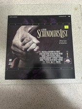 Schindler's List LaserDisc 1993 Drama Letterboxed Edition MCA Universal