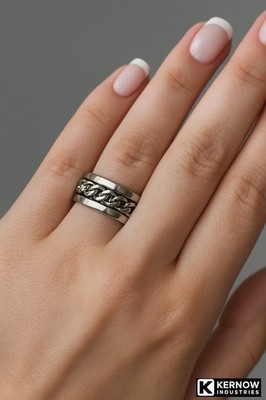 TITAN RING KEIN GOLD SILBER SCHROTT GRÖSSE O KOSTENLOSE LIEFERUNG