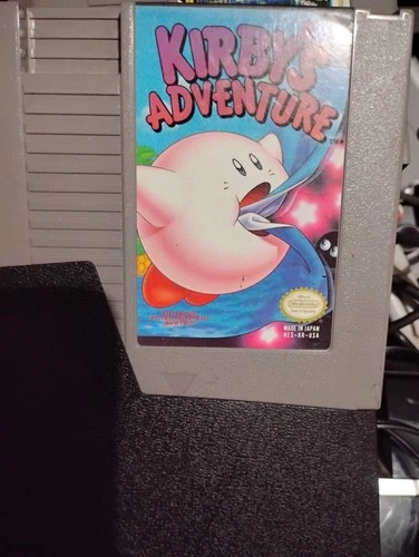 Kirby's Adventure Nintendo NES Authentic OEM Game with sleeve - Tested
