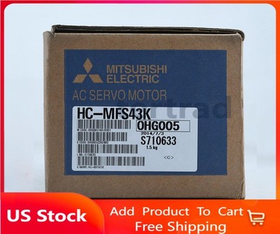 1PC Mitsubishi HC-MFS43K AC Servo Motor New In Box Expedited Shipping HCMFS43K