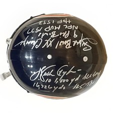 Walter Payton Bears Signed Pro-Line Full Size Helmet 7 Inscriptions STEINER COA*