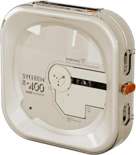 R400 Retro CD Player,Removable Case,Bluetooth,Gift,No Speaker,White  Retro Styl