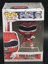 Funko Pop! Red Ranger #1779 Mighty Morphin Power Rangers DAMAGED BOX w/Protector