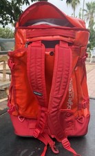 Eagle Creek Cargo Hauler XT Rolling Duffel Travel Bag Backpack Red Wheeled