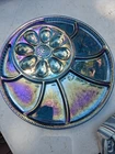 Vintage Indiana carnival egg plate