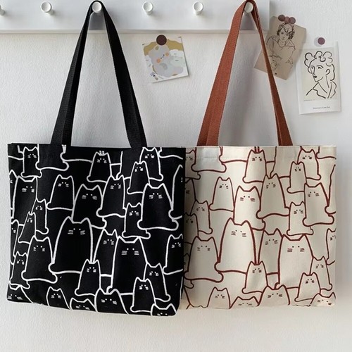 Casual Handbag Japanese Style Tote Bag Large Capacity Shoulder Bags