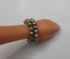 Vintage Barbie Doll Pearl Snake Bracelet Vhtf 1962 Pak #923