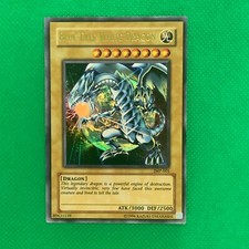 Yugioh Blue-Eyes White Dragon JMP-001 Ultra Rare Shonen Jump Promo 2002