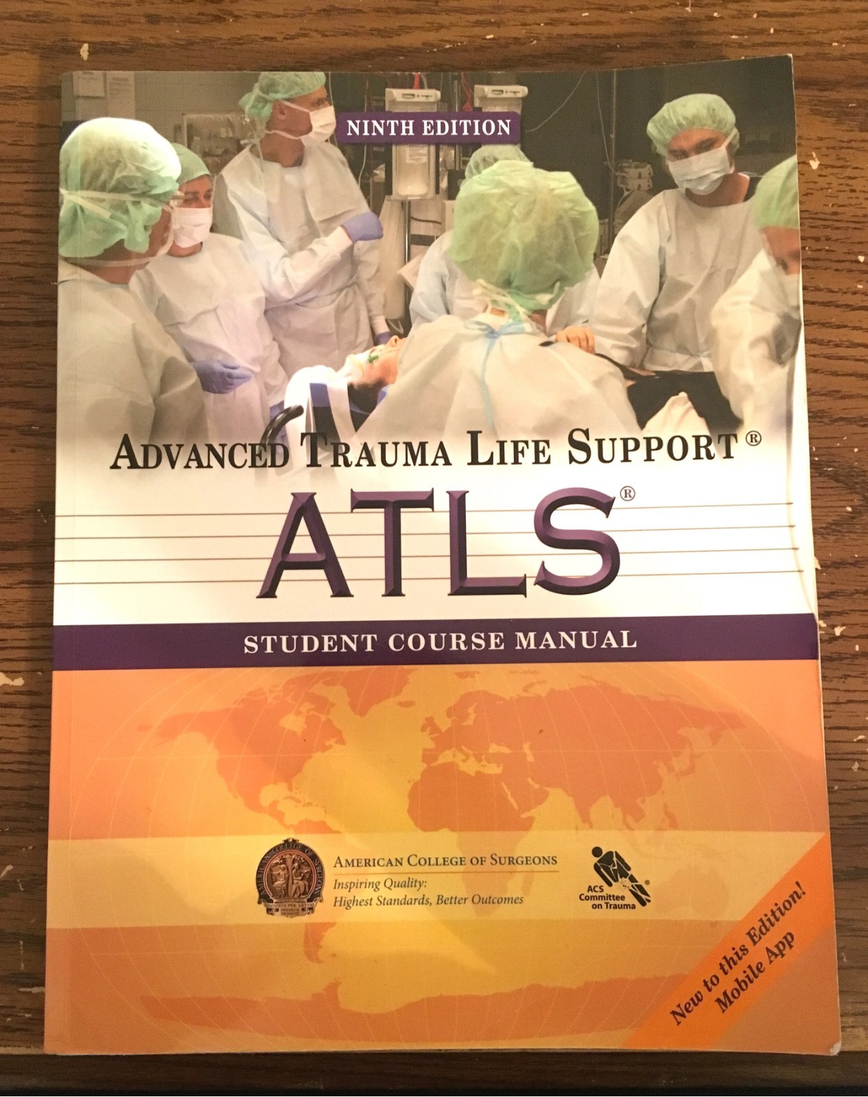 Buy ATLS Advanced Trauma Life Support for Doctors - Student Course Manual :  Ninth Edition by American College of Surgeons Committee on Trauma (2012, ...