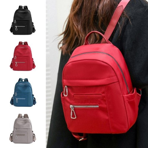 Nylon Travel Backpack for Women Large Capacity Backpack College School Bookbags - Picture 2 of 12