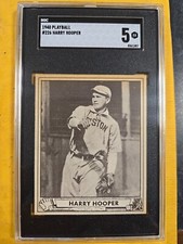 1940 PLAYBALL HARRY HOOPER BOSTON #226 CENTERED SGC 5 EX 1307