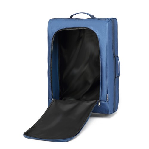 Soft Trolley Travel Case Bag Ryanair Cabin Hand Luggage Suitcase 2 Wheels - Picture 30 of 38