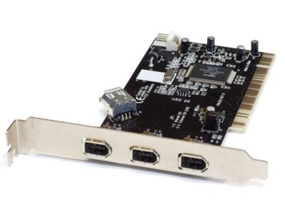 Apollo 4 Port PCI VIA 1394a Firewire Interface Expansion Card/Karte SD-FW6306-3I
