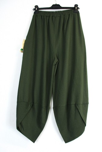 LAGENLOOK LADIES/WOMEN 95% COTTON 2 POCKETS CASUAL PANTS BNWT ONE -SIZE 10-14 - Picture 23 of 54