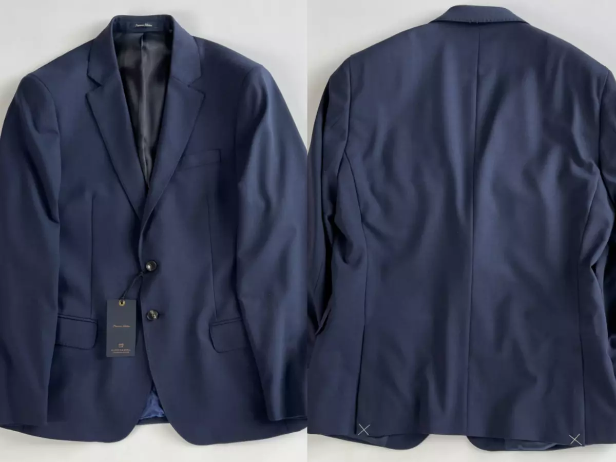 Scotch Soda Premium Men s Club Wool Jacket College Blazer Jacket New Size L