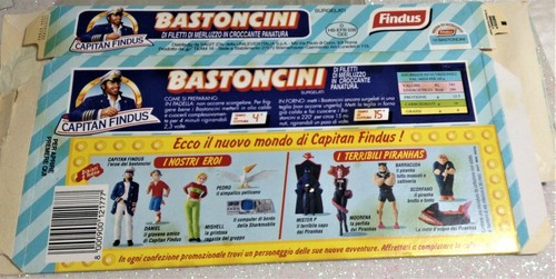 PERSONAGGI DA COLLEZIONE FINDUS IL NUOVO MONDO DI CAPITAN FINDUS 1998 BASTONCINI - Picture 11 of 13