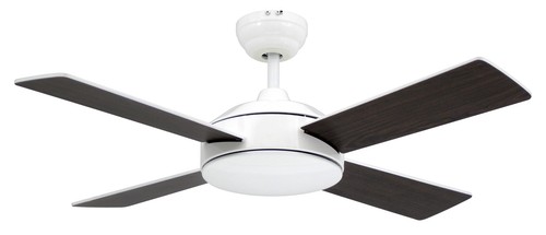 4 STÜCK Vam leiser Deckenventilator Vega WEIß 132 cm 4 Stufen Wandschalter - Picture 2 of 4