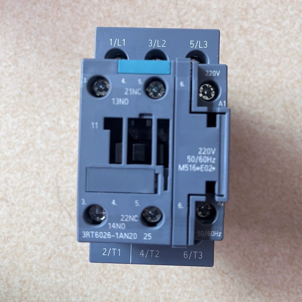Siemens Leistungsschütz 3RT2026-1AK60 Power Contactor Sirius Relay 110/120V 25 A Siemens Leistungsschütz 3RT2026-1AK60 Power Contactor Sirius Relay 110/120V 25 A