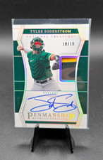 2023 National Treasures Tyler Soderstrom - Penmanship Materials Signatures /10
