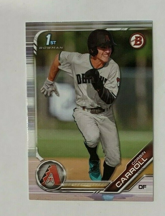 CORBIN CARROLL - 2019 1st Bowman Draft #BD-125      FS  Qty