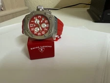Unisex Swiss Legend 10535-05 Trimix Diver Chronograph Watch  39mm