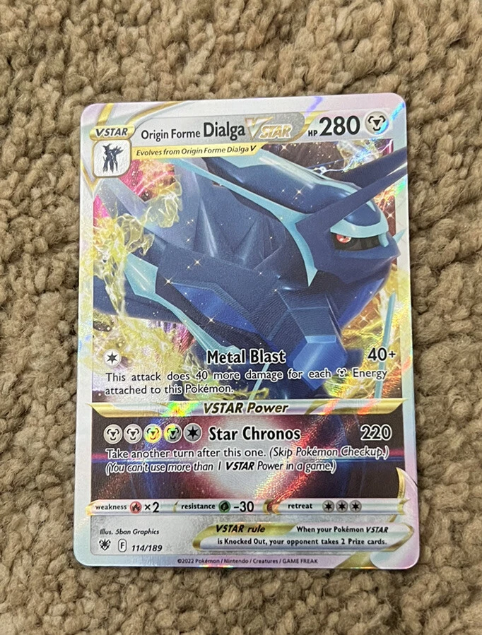 Dialga Forma Origem-V-ASTRO / Origin Forme Dialga-VSTAR (114/189), Busca  de Cards