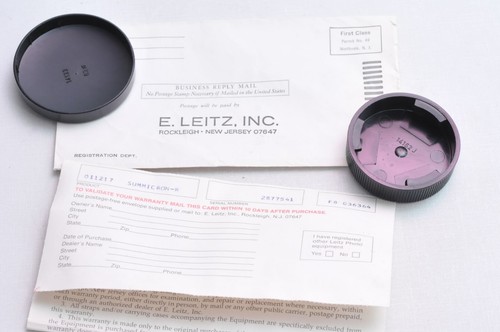 Leica 50mm f2 Leitz Summicron R Safari Lens - Picture 3 of 5