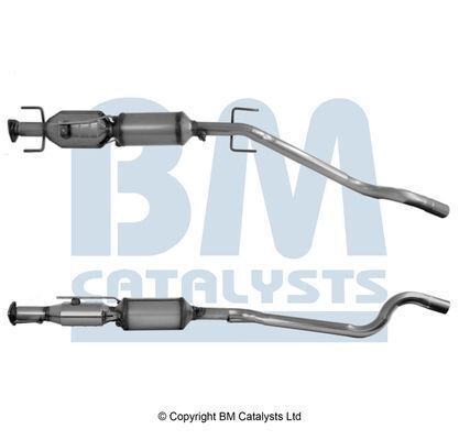 BM CATALYSTS Exhaust Soot Particulate Filter Fits Opel Vauxhall + Fitting Kit - Picture 1 of 6