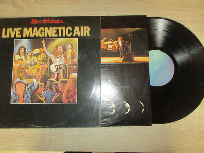 Max Webster Live Magnetic Air LP