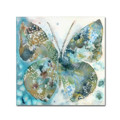 Wyanne 'Lucky Moth 1' Canvas Art, 18x18