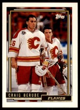 1992-93 Topps Gold #208 Craig Berube vpR4vJ