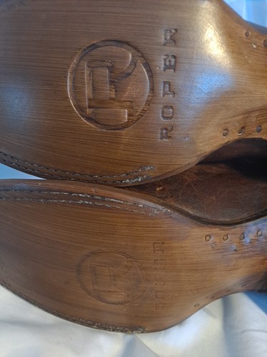 Roper türkis Western Arrows quadratische Zehenpartie Damen braunes Leder Cowboystiefel - Bild 5 von 14