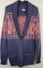 The North Face Wool Cardigan Sweaters for Women for sale | eBay