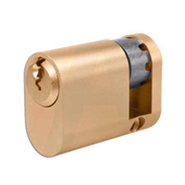 Evva Oval Half Cylinder 46 PB (A-OHZ-37-PB)