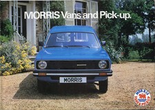 Morris Marina Van 440/575 & 575 Pick-up 1978 UK market colour sales brochure