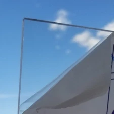 Polycarbonate Plastic Sheet - 1/4" (6mm) Thick - Clear - Sheet