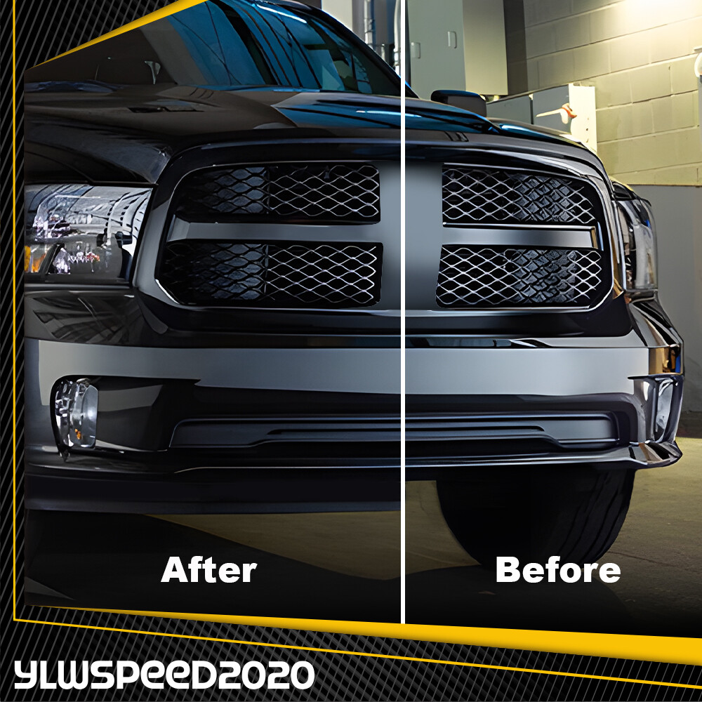 Fit For 201118 Front Textured Bumper Air Dam Ram 1500 20092010 Dodge