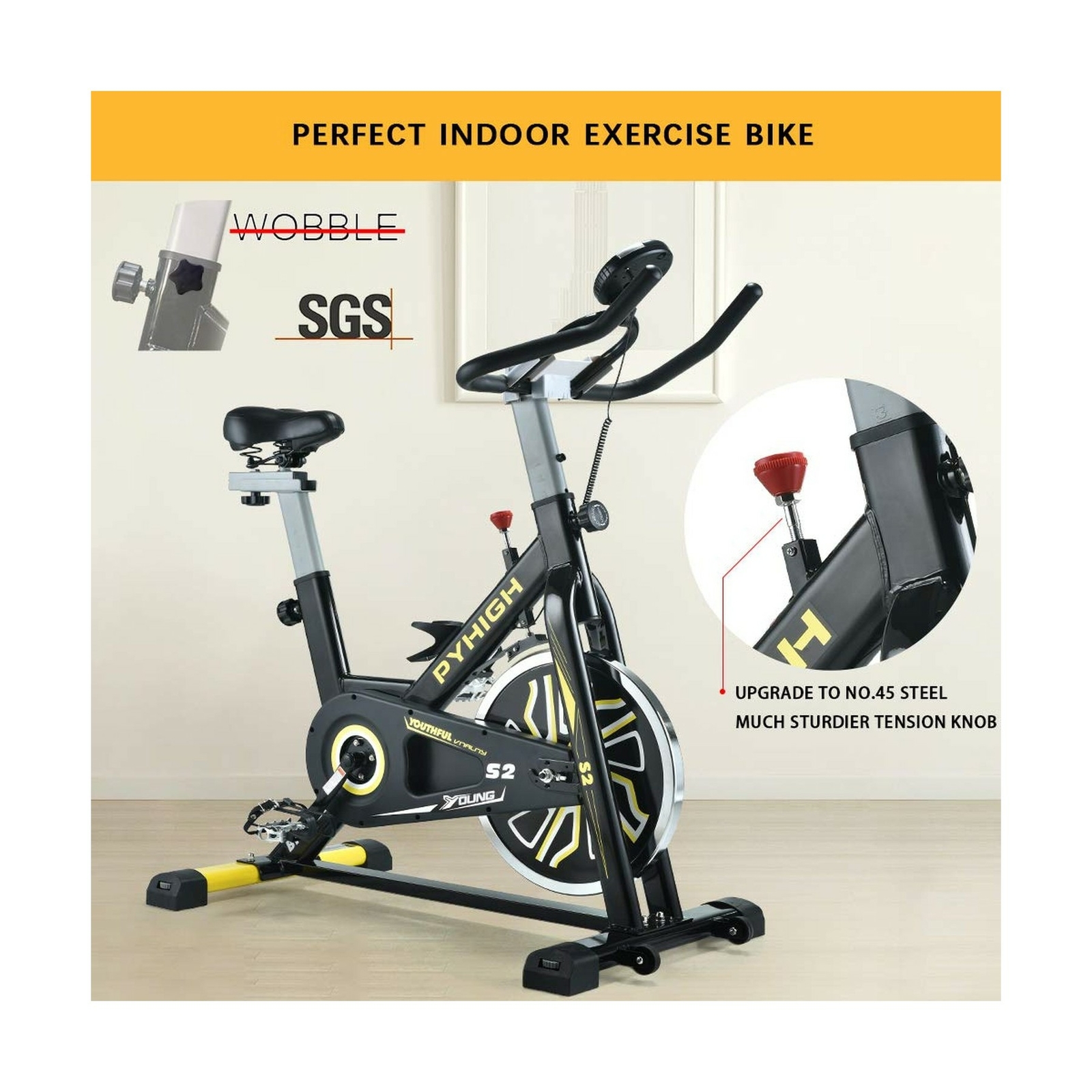 pyhigh stationary bike