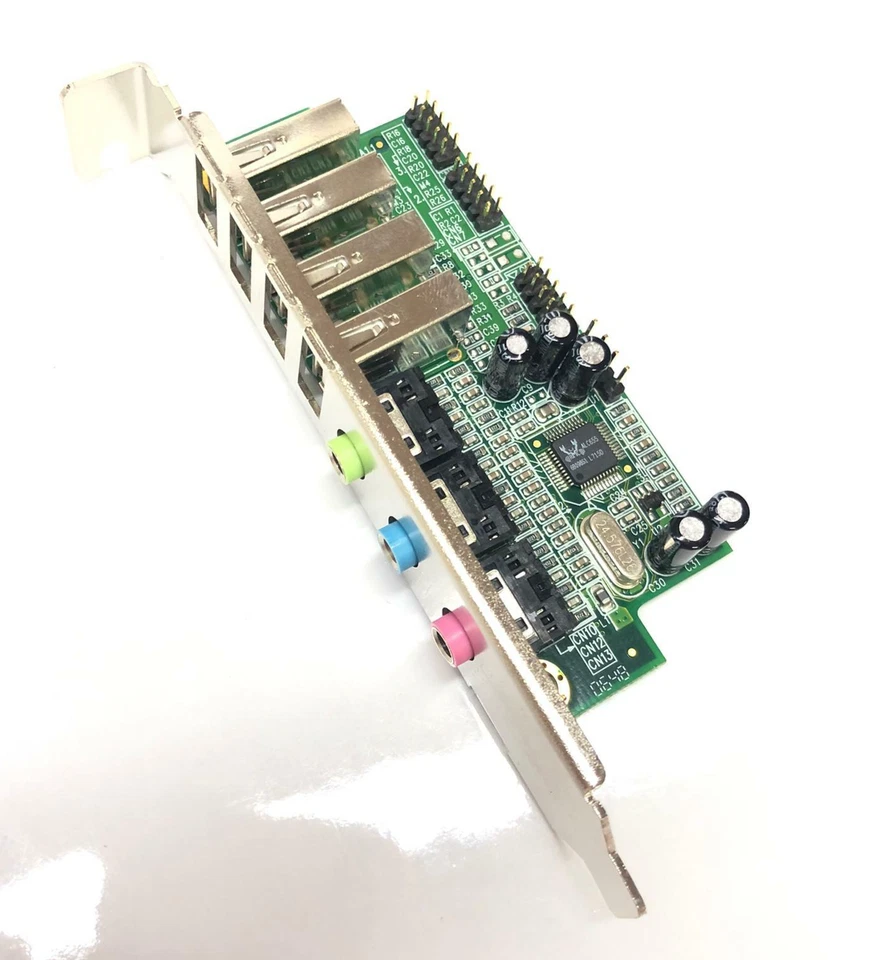 AAEON TF-PER-U00A AC97 Audio Daughter + USB Board PER-YC02 1907YC0201 Mini-PCI - Image 3 of 4