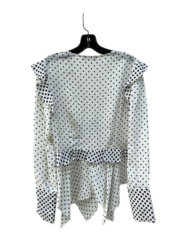Altuzarra Polka Dot Silk Top Medium - Picture 2 of 4