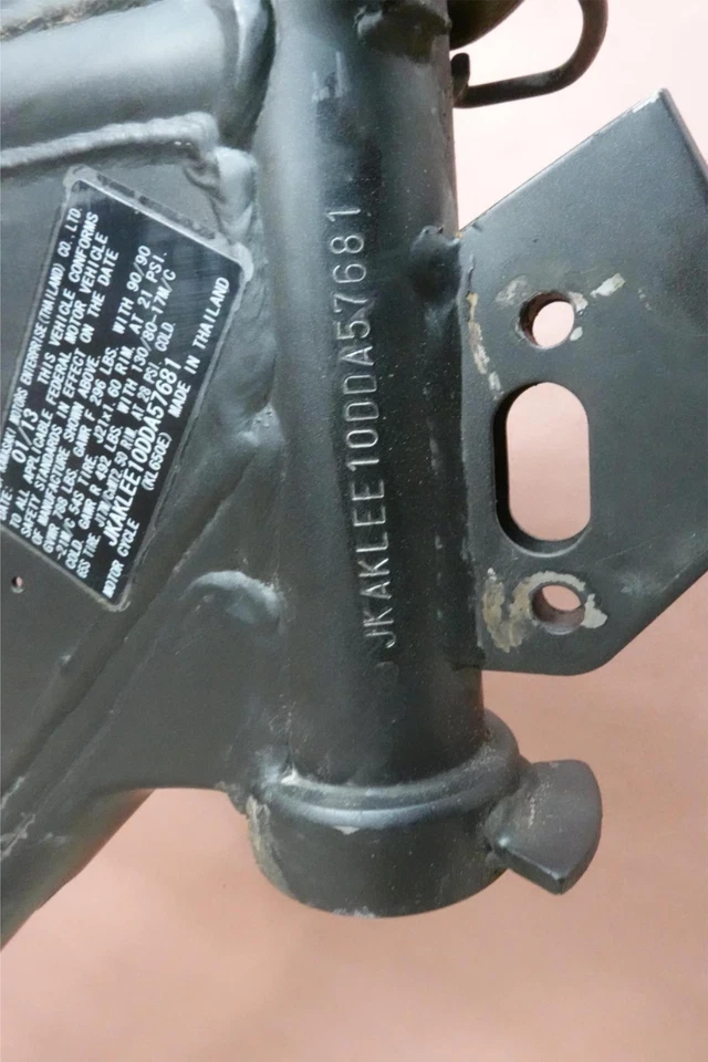 Kawasaki KLR650 KL 650 KL650E 2008-2018 cuadro principal chasis Foto 2 de 4