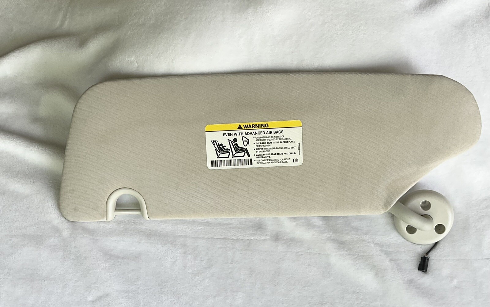 20082016 Chrysler Dodge Caravan Town & Country Right Sunvisor Sun