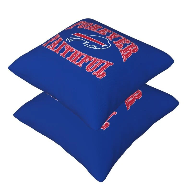 Buffalo Bills Forever Faithful Throw Pillow Covers