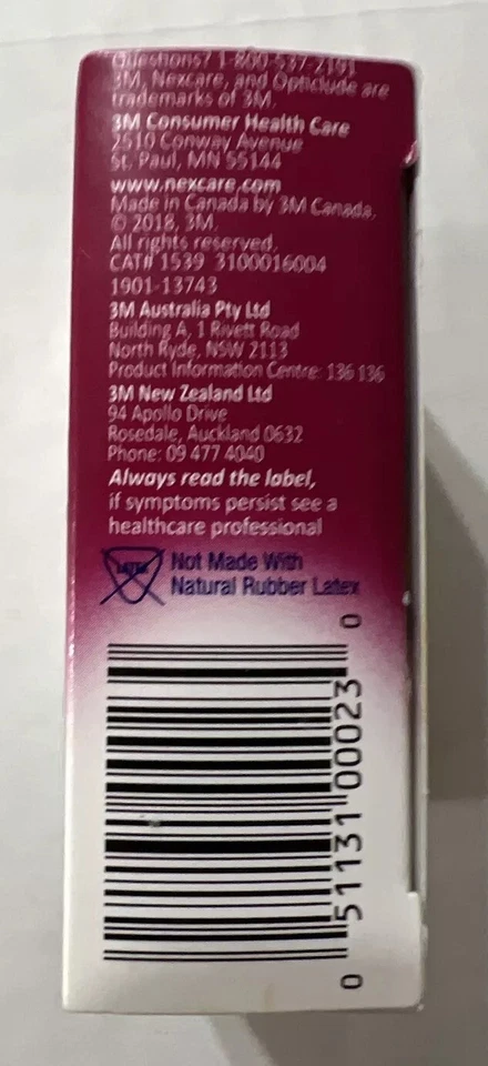 Nexcare Opticlude Eye Patch 2.24” X 3.25” Regular Size - 2 Packs - Image 4 of 4