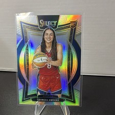 Panini 2025 WNBA Select Concourse Prizm Refractor RC Georgia Amoore Mystics #96
