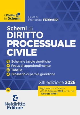 Neues Buch - Ferrandi F. - Zivilprozessordnung 2026 - Neldiritto Editor