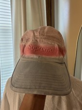 Suprême Hat Cap Pink and Grey Adjustable Hat...