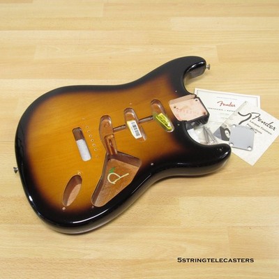 Fender American Original 50s Stratocaster Body Plate COA Vintage Nitro Strat