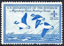 Scott # RW15 1948 Federal Duck Stamp Unused No Gum Never Hinged